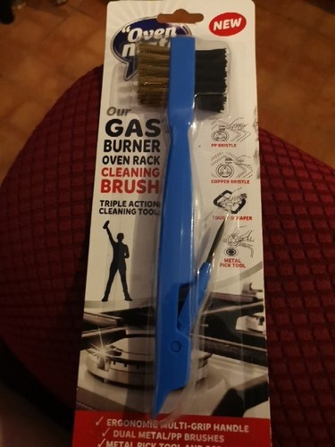 Gas hob burner cleaning brush - hob,
