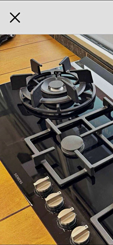 Siemens black glass burner - siemens,