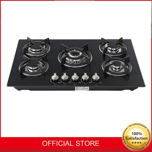 Gas hob 77cm - 5, burner