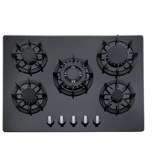 Sia 70cm black burner gas - sia,