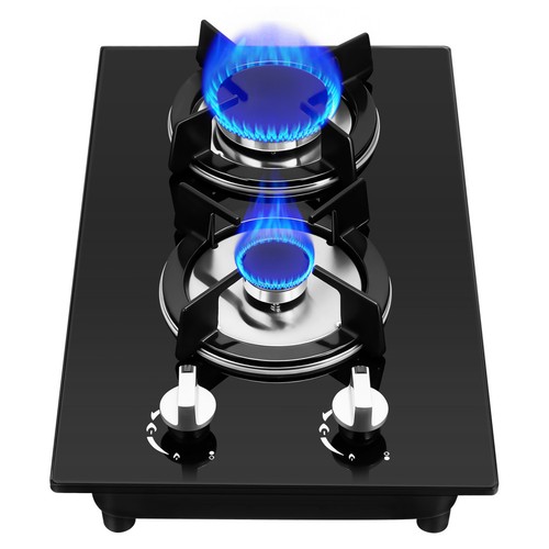 Burners gas hob - gas, black