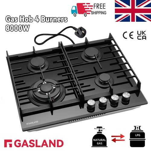 Gasland 60cm black - 4, burner