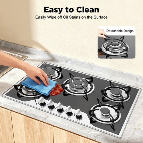 Gas cooktop burner - 5,