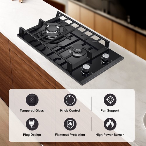 Burners gas hob 30cm - 2,