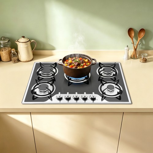Burner gas stove cast - 30.3",
