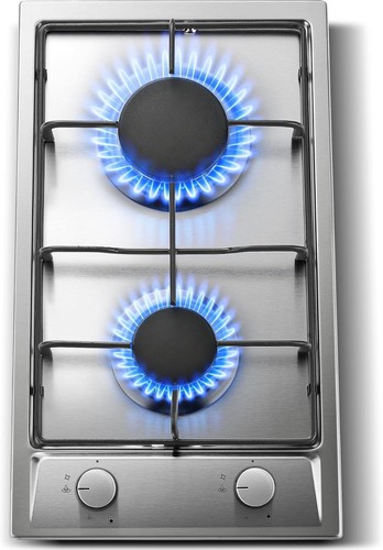 Burner gas hob built in - 2-burner, hob,